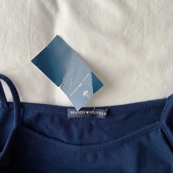 BNWT brandy melville navy lillian dress - Picture 3 of 3